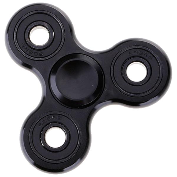 Спиннер Fidget Toys Aluminium Черный photo 2 Спиннер Fidget Toys Aluminium Черный photo 2