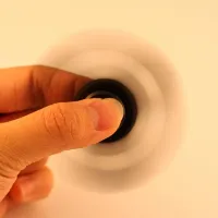 Спиннер Fidget Toys Aluminium Черный photo 3