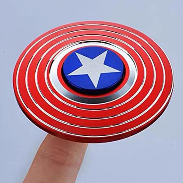 Spinner Fidget Toys Captain America Red photo 3 Spinner Fidget Toys Captain America Red photo 3