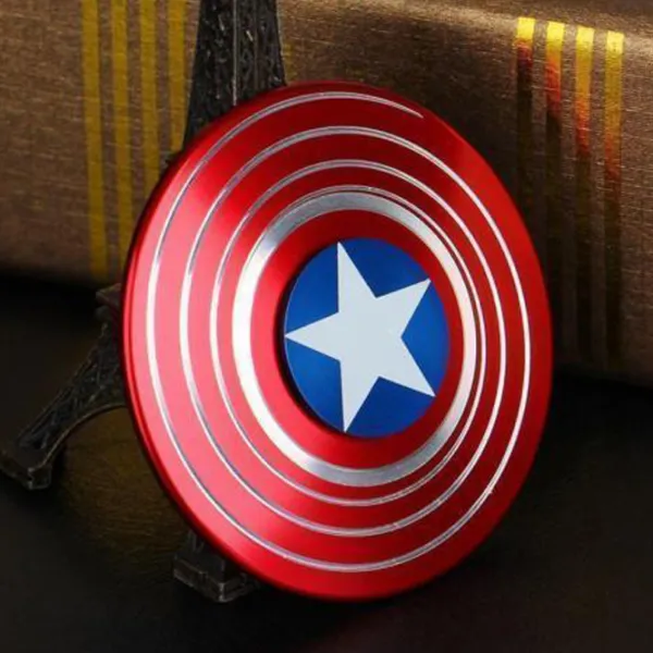 Spinner Fidget Toys Captain America Red photo 5 Spinner Fidget Toys Captain America Red photo 5