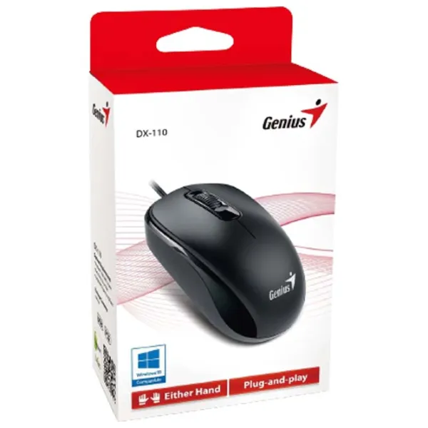 Mouse Genius DX-110 USB/ Black photo 4