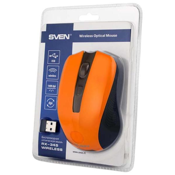 Mouse Sven RX-345 Orange photo 6