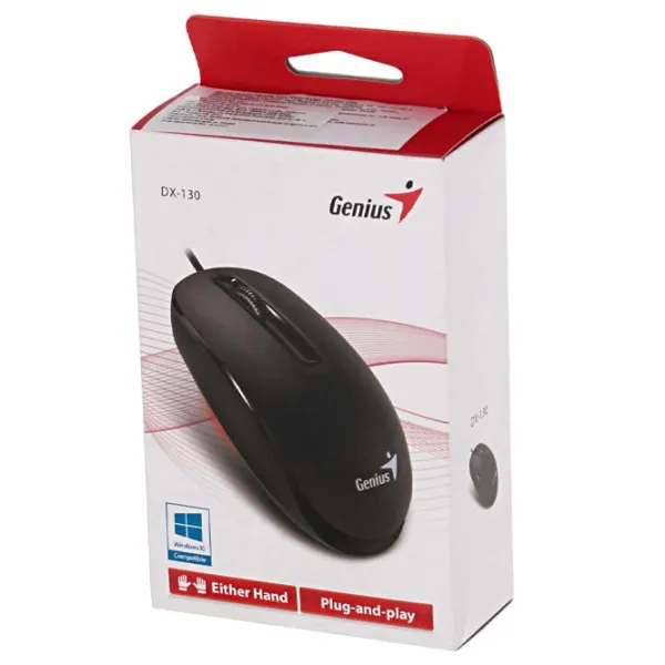 Mouse Genius DX-130 USB/ Black photo 5