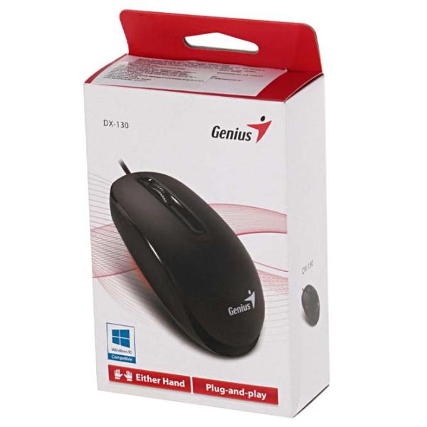 Mouse Genius DX-130 USB/ Black photo 5