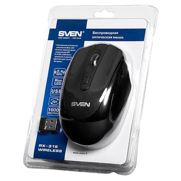 Mouse Sven RX-315 Black photo 5