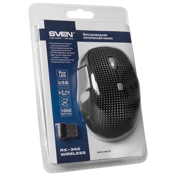 Mouse Sven RX-340 Black photo 4