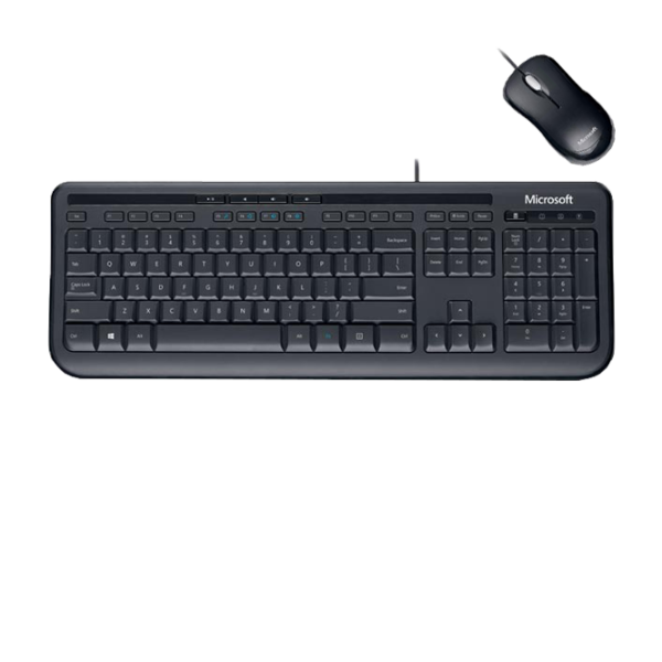 Клавиатура и Мышь Microsoft Desktop 600 Проводная / Черный photo 2