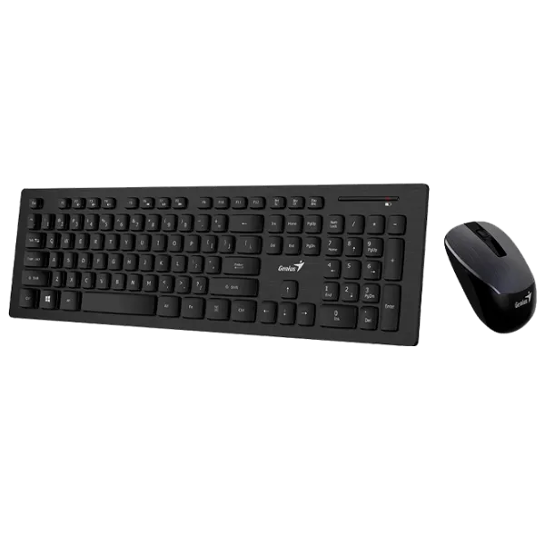 Tastatură Genius SlimStar 8008 Fără fir/ Black photo 2