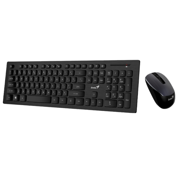 Tastatură Genius SlimStar 8008 Fără fir/ Black photo 2