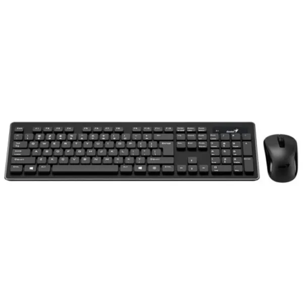 Tastatură Genius SlimStar 8008 Fără fir/ Black photo 3