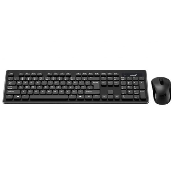 Tastatură Genius SlimStar 8008 Fără fir/ Black photo 3