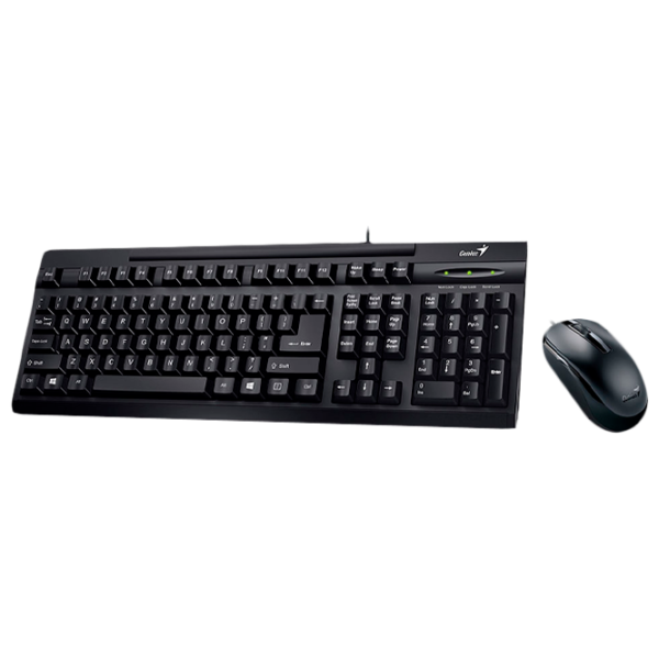 Set Genius KM-130 Cu fir/ Black photo 2