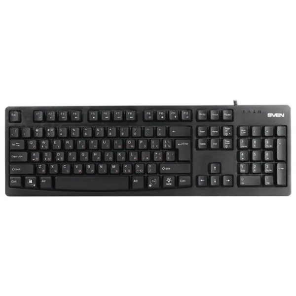 Клавиатура Sven Comfort KB-C7100 EL Проводная / Черный photo 2