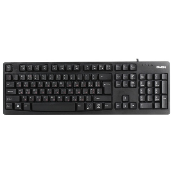 Клавиатура Sven Comfort KB-C7100 EL Проводная / Черный photo 2