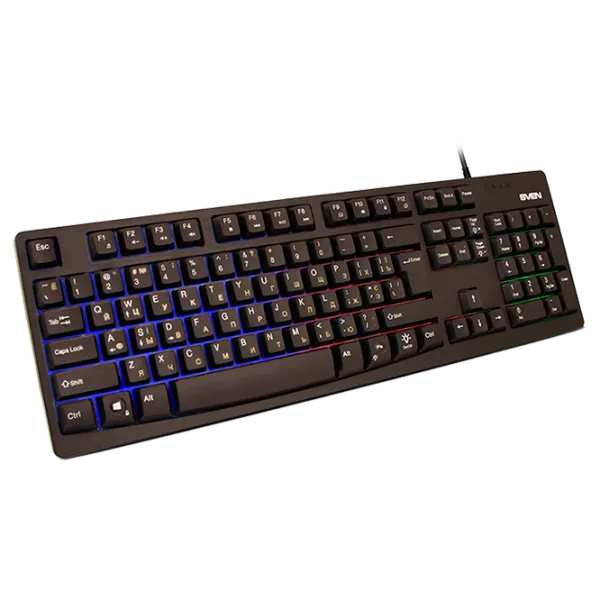 Клавиатура Sven Comfort KB-C7100 EL Проводная / Черный photo 3