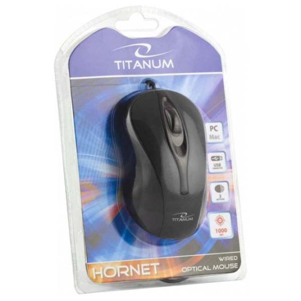Mouse Esperanza Titanium Hornet TM103K Black photo 4