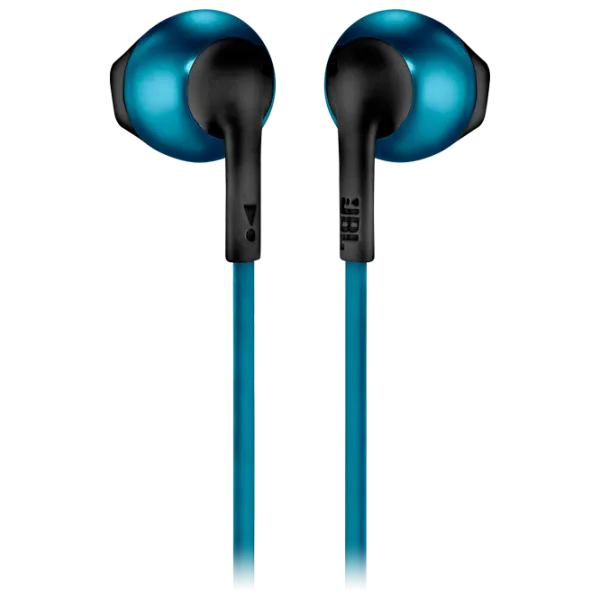 Căști JBL T205BT Black Blue Fără fir/ Sport photo 3