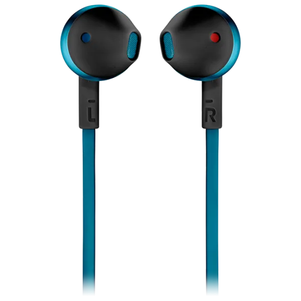 Căști JBL T205BT Black Blue Fără fir/ Sport photo 4