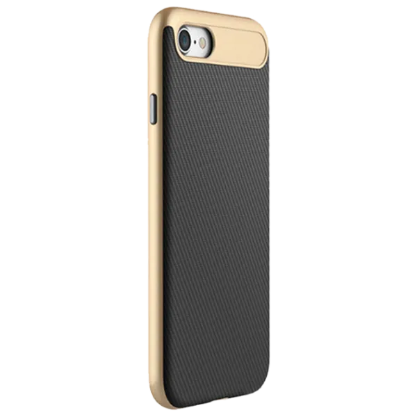 Husă pentru smartphone Apple iPhone 7/ 8 Rock/ Back/ PC/ TPU/ Black Gold photo 2 Husă pentru smartphone Apple iPhone 7/ 8 Rock/ Back/ PC/ TPU/ Black Gold photo 2