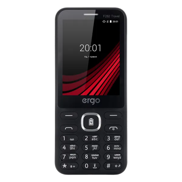 Ergo F282 Travel Black / Dual SIM photo 2