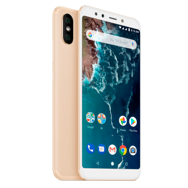 Xiaomi Mi A2 4 GB/ 32 GB/ Dual SIM/ Gold photo 4 Xiaomi Mi A2 4 GB/ 32 GB/ Dual SIM/ Gold photo 4