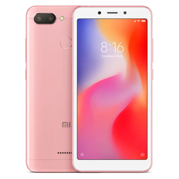 Xiaomi Redmi 6 3 ГБ/ 32 ГБ/ Dual SIM/ Розовый photo 2 Xiaomi Redmi 6 3 ГБ/ 32 ГБ/ Dual SIM/ Розовый photo 2