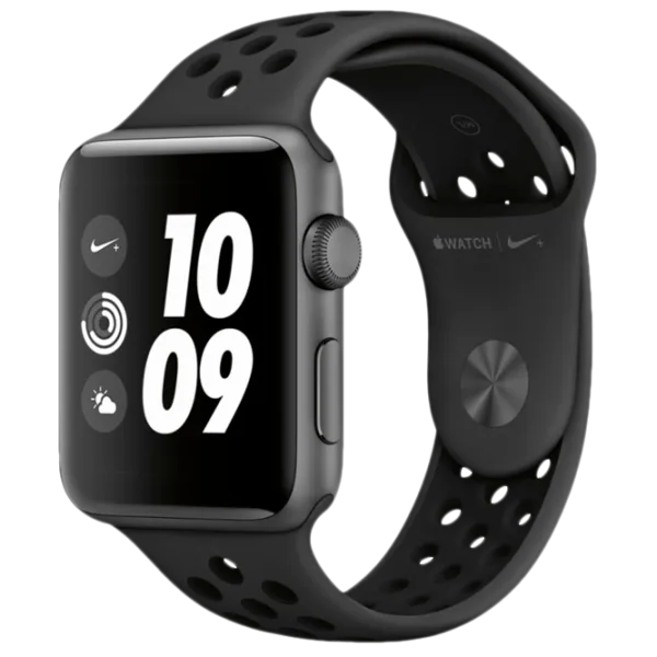 Ceas inteligent Apple Watch Series 3 Nike+ 1.65"/ MQL42/ Anthracite Black photo 2