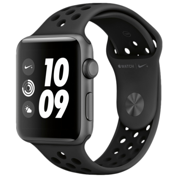 Ceas inteligent Apple Watch Series 3 Nike+ 1.65"/ MQL42/ Anthracite Black photo 2