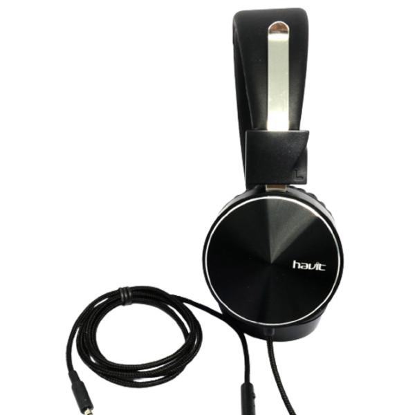 Наушники Havit H2215d Metal Черный Проводная/ Игровой photo 4