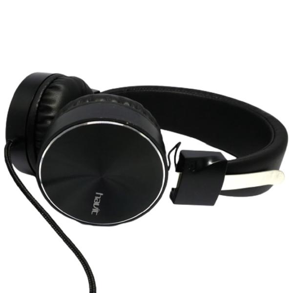 Наушники Havit H2215d Metal Черный Проводная/ Игровой photo 5