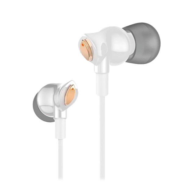 Căști Hoco HF1 Ceramic Earphone White Cu fir/ Personal photo 2