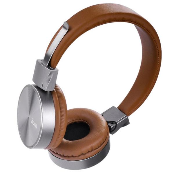 Наушники Hoco W2 Headset Metal Коричневый Проводная/ Персональный photo 3 Наушники Hoco W2 Headset Metal Коричневый Проводная/ Персональный photo 3