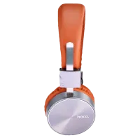 Наушники Hoco W2 Headset Metal Коричневый Проводная/ Персональный photo 5