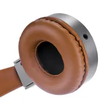 Наушники Hoco W2 Headset Metal Коричневый Проводная/ Персональный photo 8