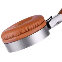 Наушники Hoco W2 Headset Metal Коричневый Проводная/ Персональный photo 9