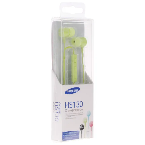 Наушники Samsung Hs1303 Зелёный Проводная/ Персональный photo 6 Наушники Samsung Hs1303 Зелёный Проводная/ Персональный photo 6