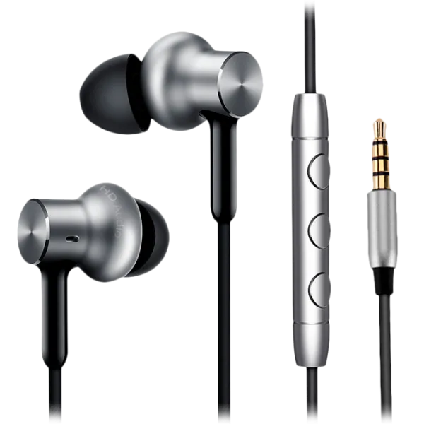 Наушники Xiaomi Mi In-Ear Headphones Pro HD Серебристый Проводная/ Персональный photo 2 Наушники Xiaomi Mi In-Ear Headphones Pro HD Серебристый Проводная/ Персональный photo 2