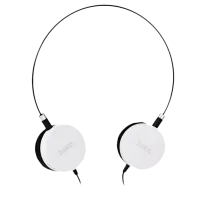 Căști Hoco W3 Headset Black White Cu fir/ Personal photo 2
