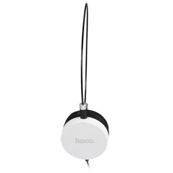 Căști Hoco W3 Headset Black White Cu fir/ Personal photo 3 Căști Hoco W3 Headset Black White Cu fir/ Personal photo 3
