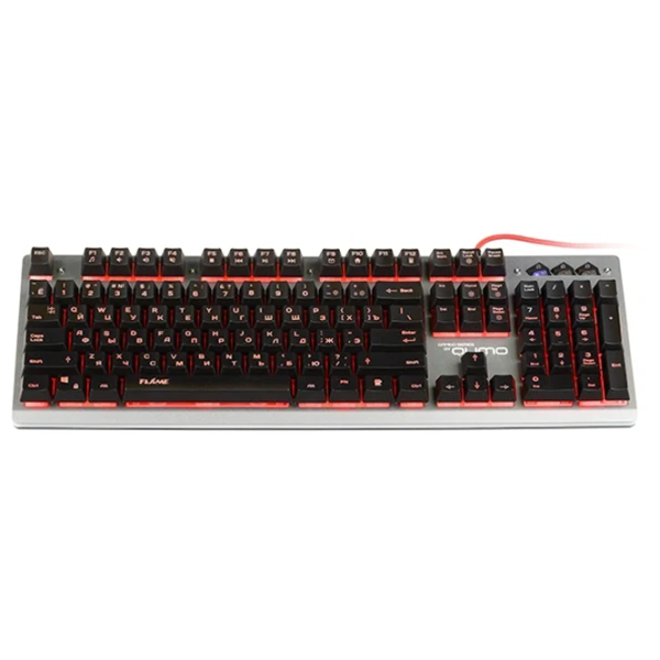 Tastatură Qumo Flame II K45 Cu fir/ Silver photo 2
