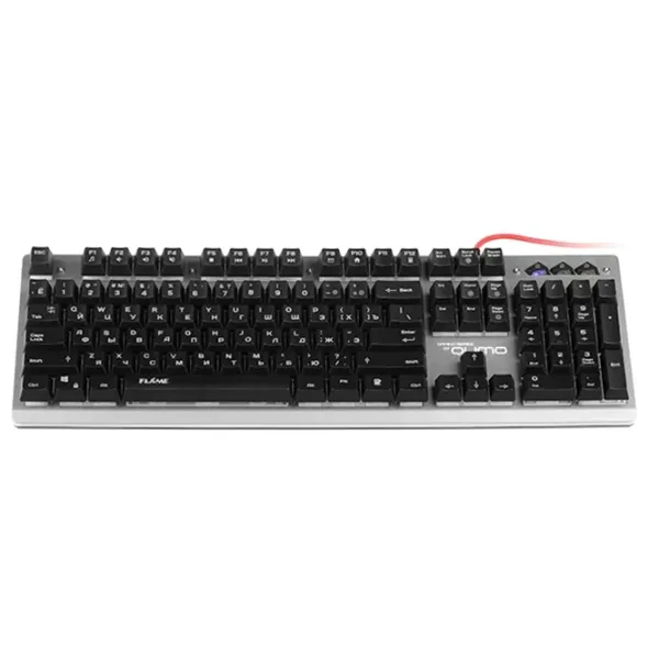 Tastatură Qumo Flame II K45 Cu fir/ Silver photo 4