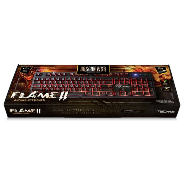 Tastatură Qumo Flame II K45 Cu fir/ Silver photo 6