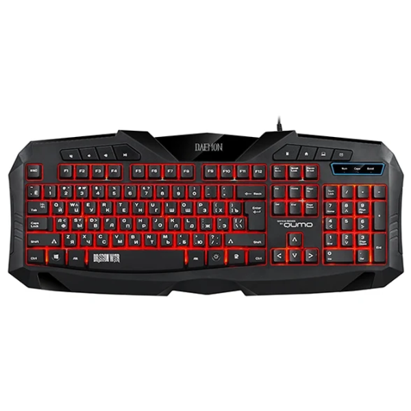 Клавиатура Qumo Daemon K40 Проводная/ Черный photo 2 Клавиатура Qumo Daemon K40 Проводная/ Черный photo 2