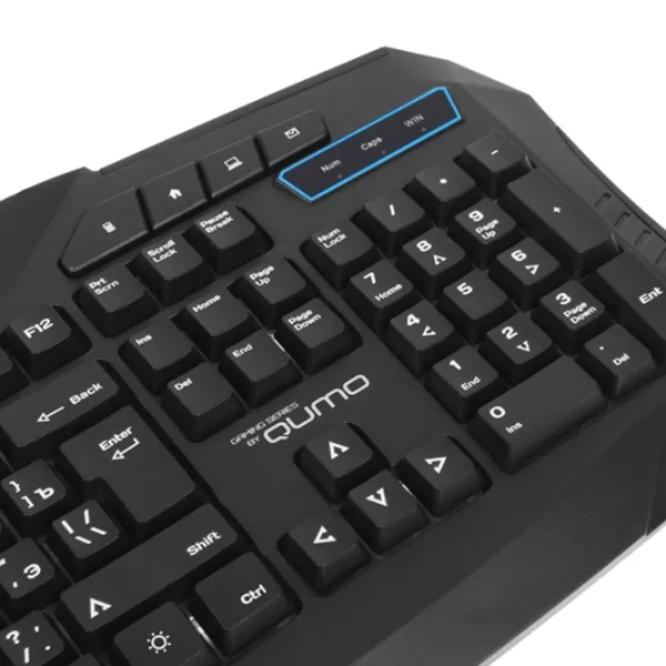 Клавиатура Qumo Daemon K40 Проводная/ Черный photo 7 Клавиатура Qumo Daemon K40 Проводная/ Черный photo 7