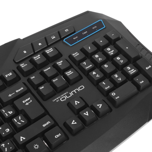 Клавиатура Qumo Daemon K40 Проводная/ Черный photo 7 Клавиатура Qumo Daemon K40 Проводная/ Черный photo 7