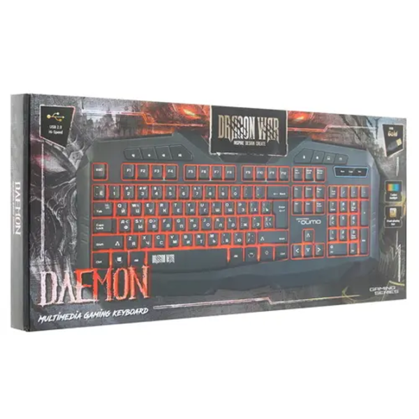 Клавиатура Qumo Daemon K40 Проводная/ Черный photo 8 Клавиатура Qumo Daemon K40 Проводная/ Черный photo 8