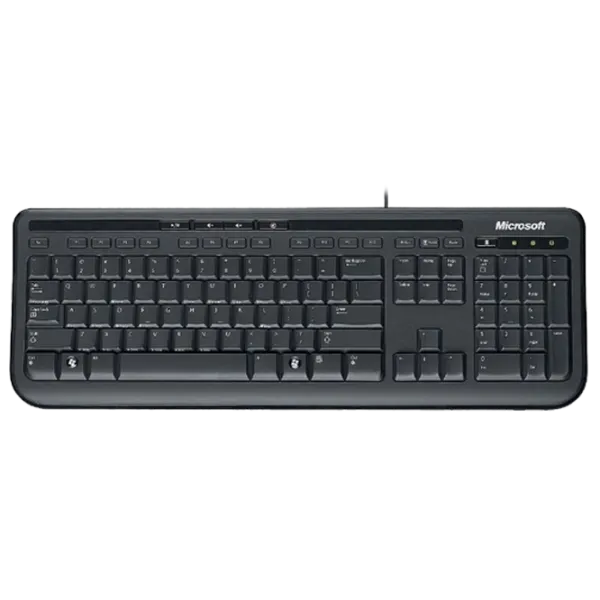 Клавиатура Microsoft 600 Проводная / Черный photo 1