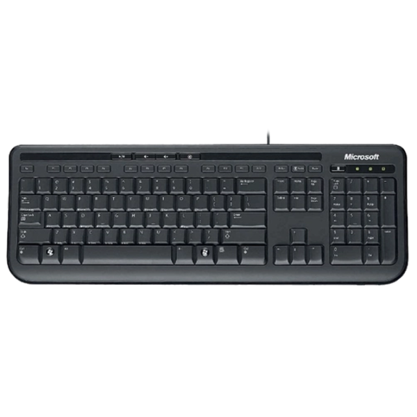 Клавиатура Microsoft 600 Проводная / Черный photo 1