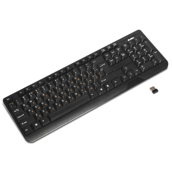 Tastatură Sven Comfort 2200 Fără fir/ Black photo 2