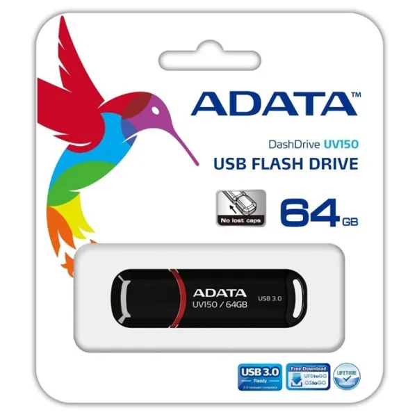 ADATA UV150 64 ГБ Черный photo 7